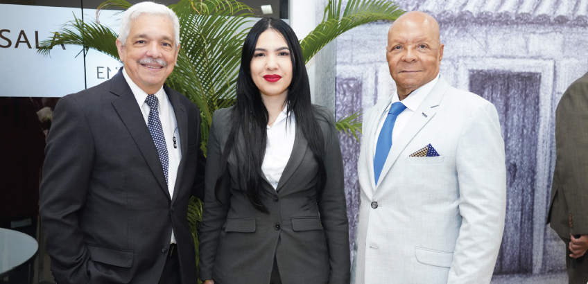 José Manuel Henríquez Soñé, Marina Noble y Manuel Pérez Maduro